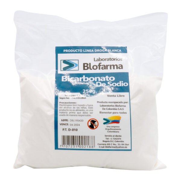 Bicarbonato De Sodio Dr.Sana 250 Gramos