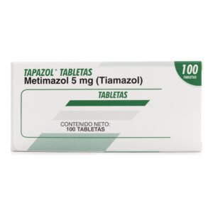 Tapazol 5 Mg 100 Tabletas