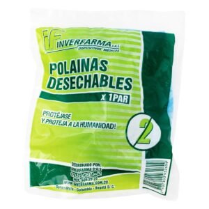 Polaina Desechable 2 Und (1p)Inverfarma