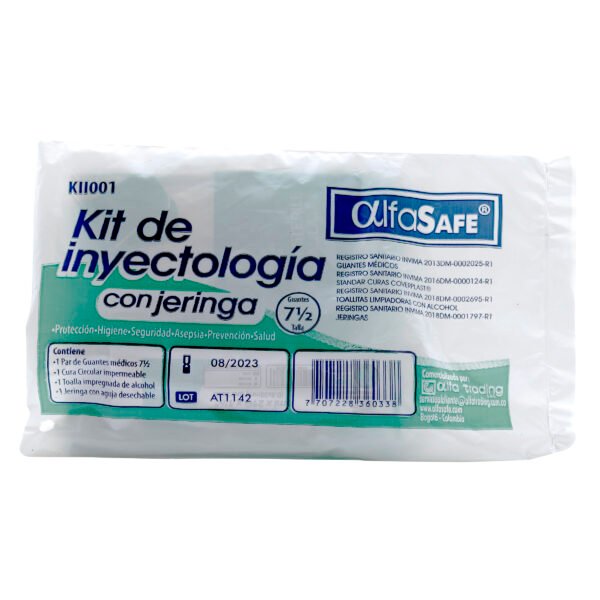 producto3552 Kit De Inyectologia Con Jeringa