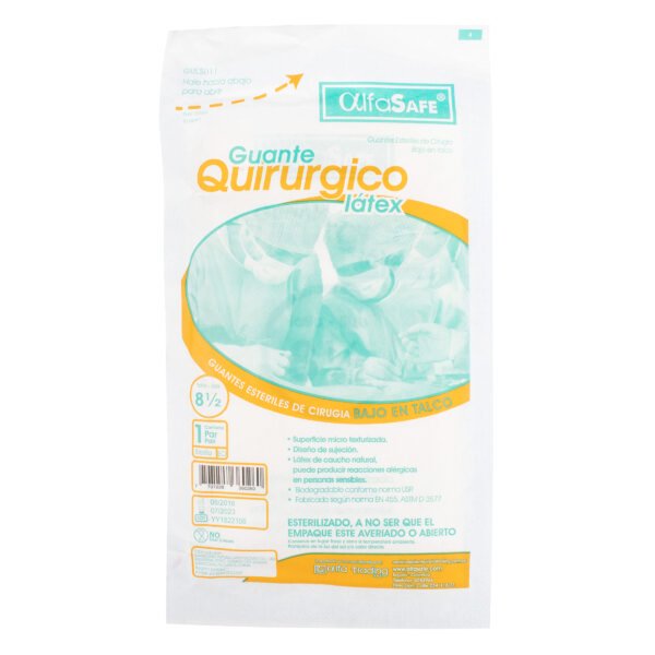 producto3581 Guante Esteril Alfa 8 1/2