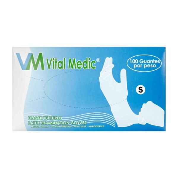 producto3599 Guante Latex G.V. T.S 100 Und Inverfarma