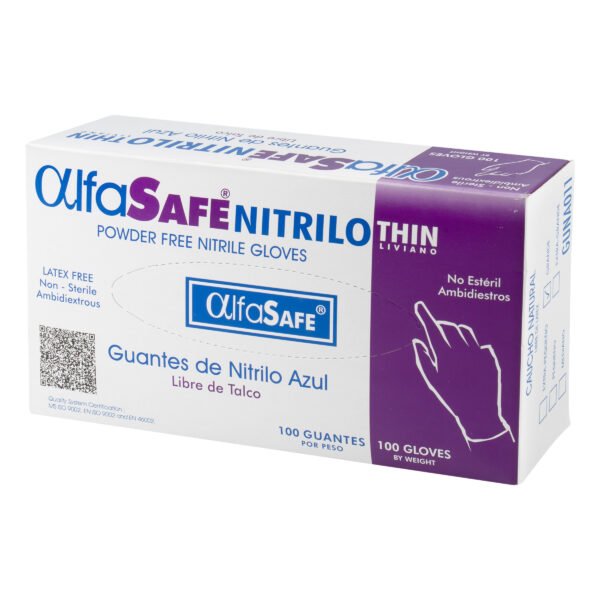 producto3638 Guante Nitrilo Alfa Liv.Azul T.L 100 Und