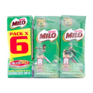 Milo Activ 180 Ml 6 Unidades