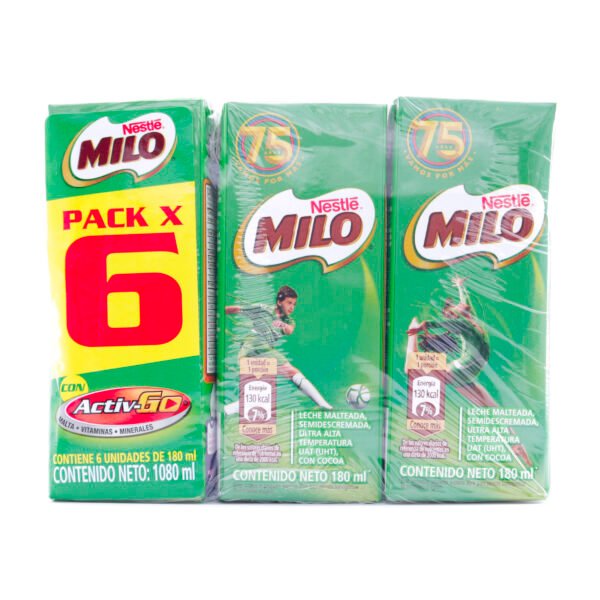 producto3655 Milo Activ 180 Ml 6 Unidades
