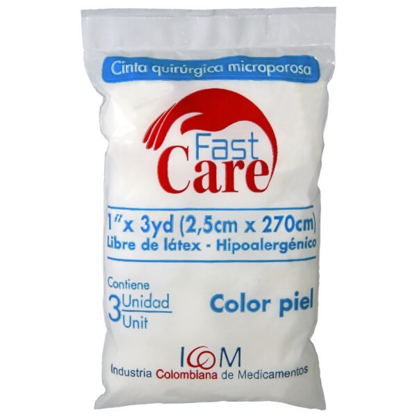producto3658 Micropore Piel Fast Care 1x3 3und Icom