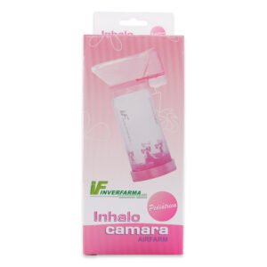 Inhalo Camara Pediatrica Rosada Inverfar