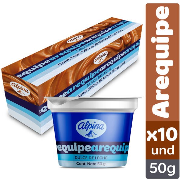 producto3693 Arequipe Alpina Arequipito 50 Gr 10und