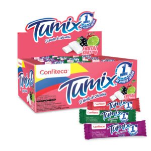 Chicle Tumix Frutal 2 Past.100 Und