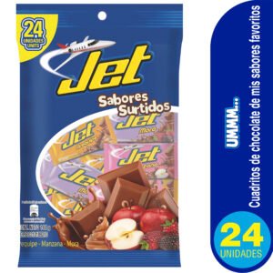 Chocolatina Jet Surtido 24 Unidades