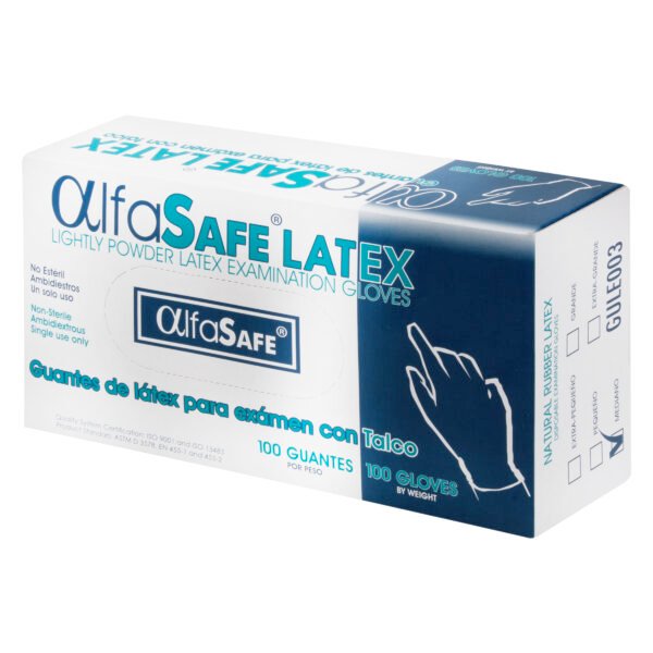 producto3815 Guante Examen Alfa Latex 100 Uds M