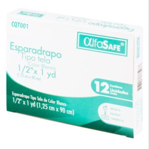 Esp.Tela Alfa Blanco 1/2 1 Yd 12 Und