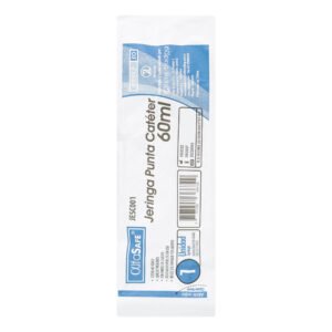 Jeringa Punta Cateter 60 Ml Alfa Safe