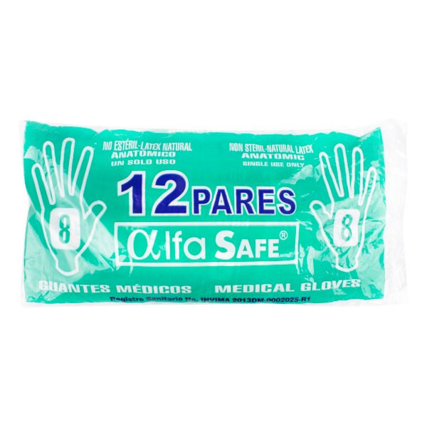 producto3826 Guante Cirugia Alfa 8 12 Uds