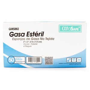 Gasa Alfa Est.No Tej.3x3 50 Sbs X 6 Und