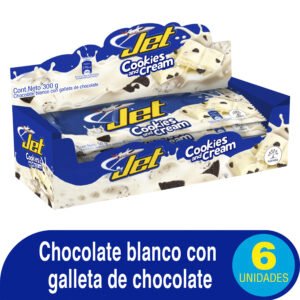Chocolatina Jet Cookies And Cream 6 Und