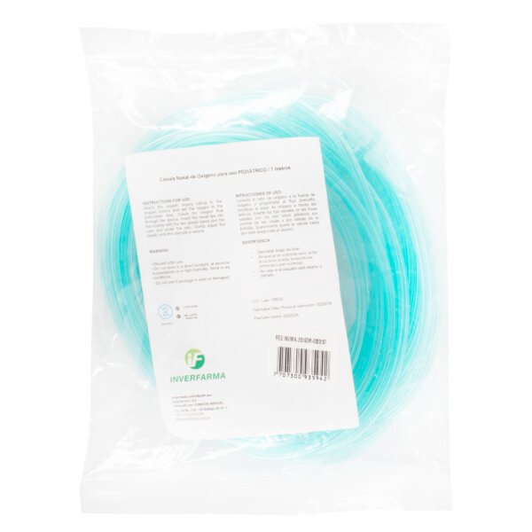 Canula Nasal 7 Mts Pediatrico Inverfarma