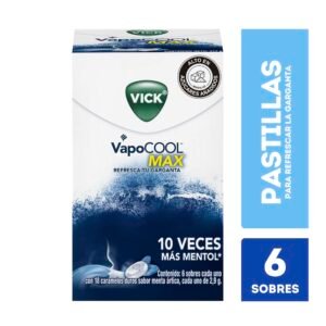 Vicks Vapocool Menta Artica 18 Pastillas