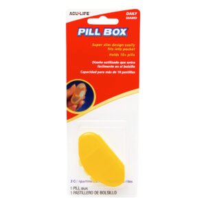 Pastillero Diario De Tres Comparti. 184a
