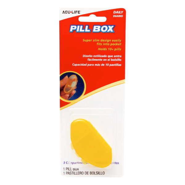 Pastillero Diario De Tres Comparti. 184a
