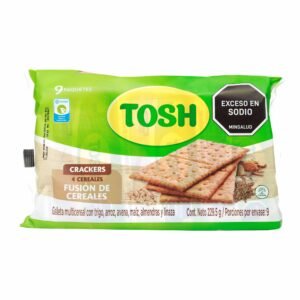 Galletas Tosh Fusion Cereal Fit 9 Unds