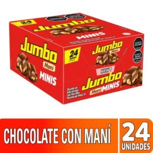 Chocolatina Jumbo Mani 17 Gr 24 Unds