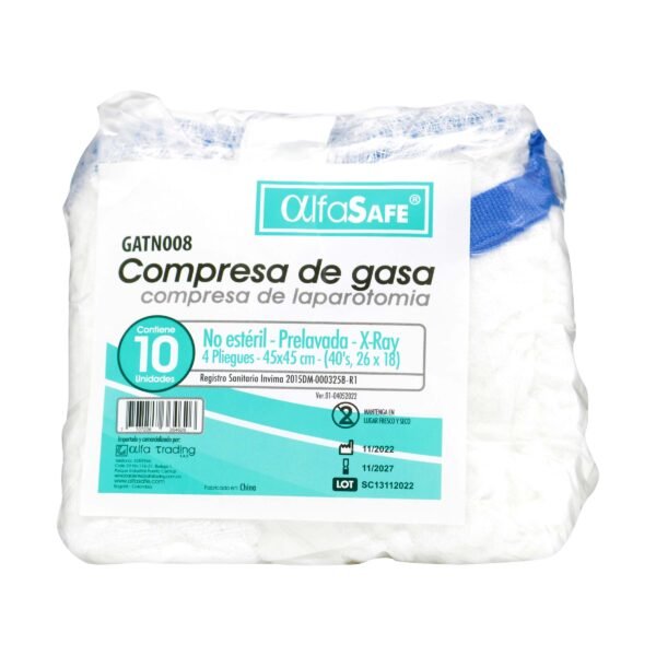 Compresa Alfa 45x45 No Esteril 10 Und