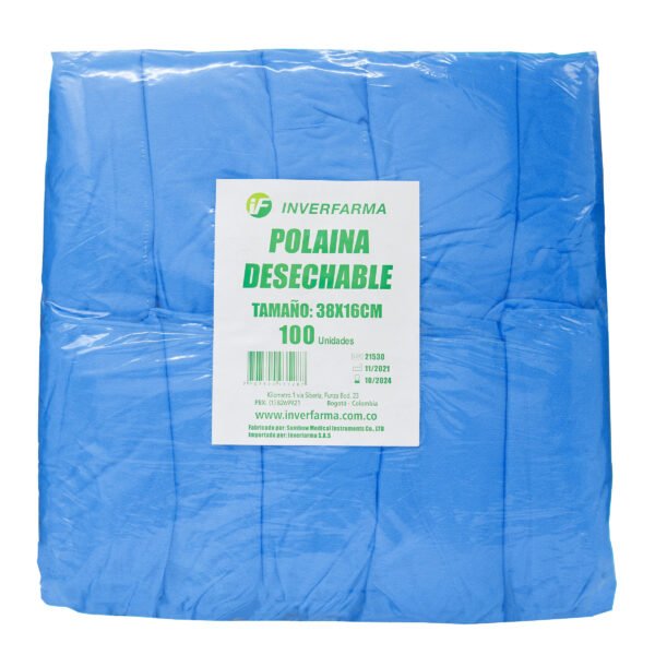 Polaina Desechable 100 Und(50p)Inverfarm
