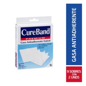 Gasa Cure Band Prem.Es.7.5x7.5 Sob.2 9ud