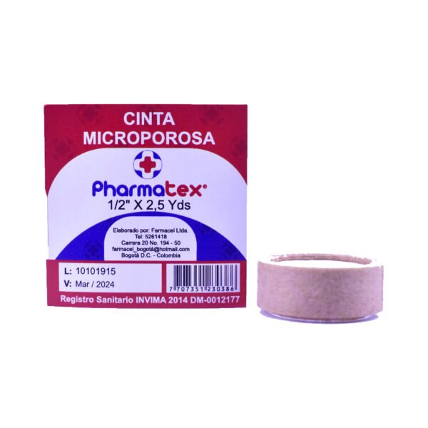 Micropore Pharmatex Piel 1/2x 2.5 Yardas