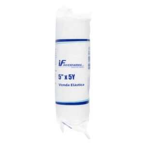 Venda Elastica Blanca 5x5 Inverfarma