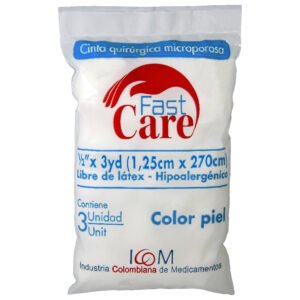 Micropore Piel Fast Care 1/2x3 3und Icom