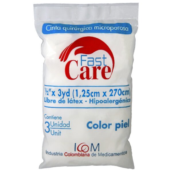 Micropore Piel Fast Care 1/2x3 3und Icom
