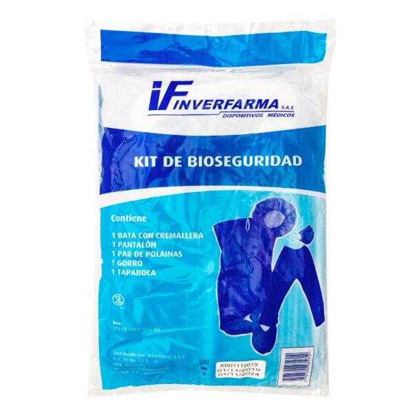 Kit Bioseguridad - 5 Pieza  Inverfarma