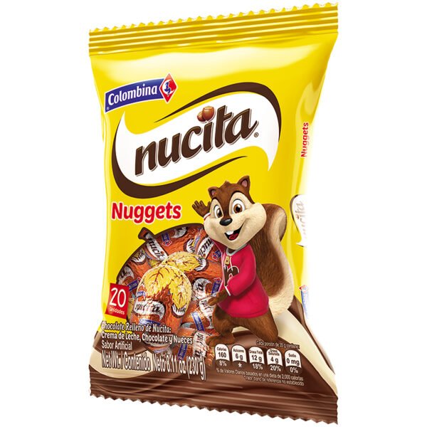 Nucita Nuggets Bolsa 20 Und