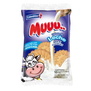 Galletas Muuu Leche 18 Unds
