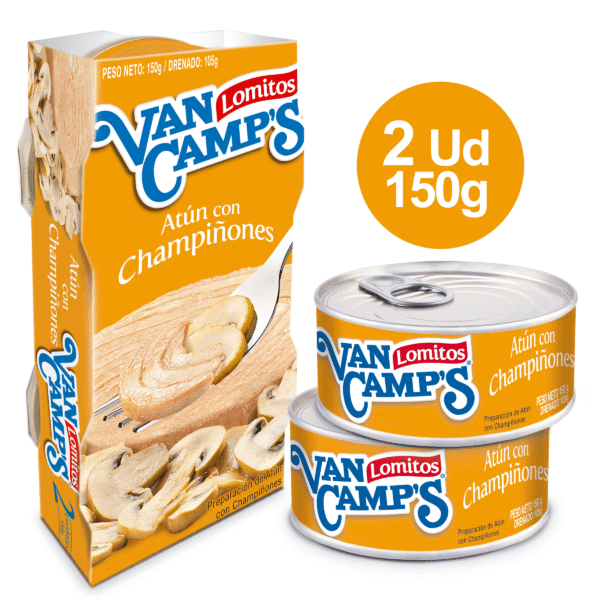 Atun Lomitos Champinones 150 Gr 2 Und