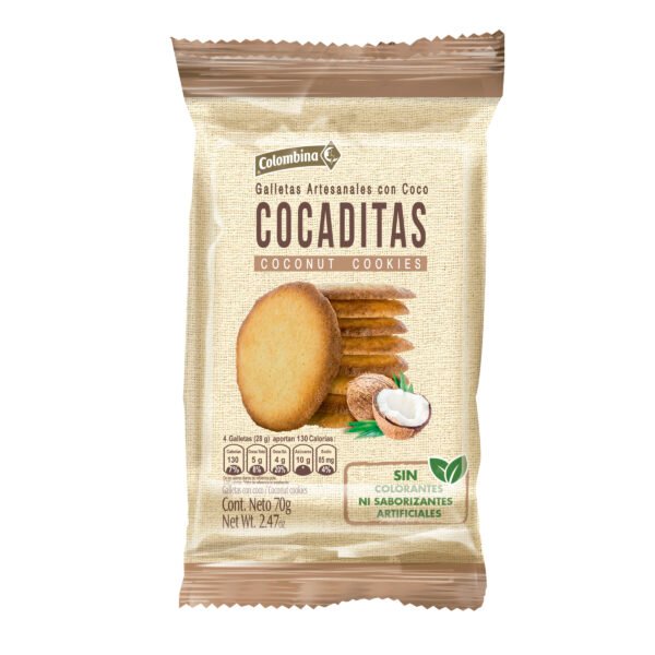 producto4110 Galleta Colombina Cocaditas 70 Gr