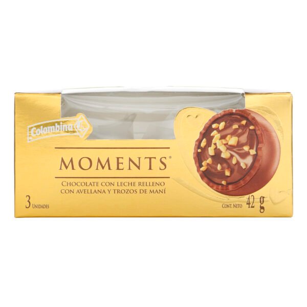 Chocolate Moments 42 Gramos 3 Und