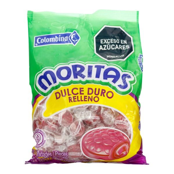 Moritas Dulce Duro Relleno Bolsa 100 Uds
