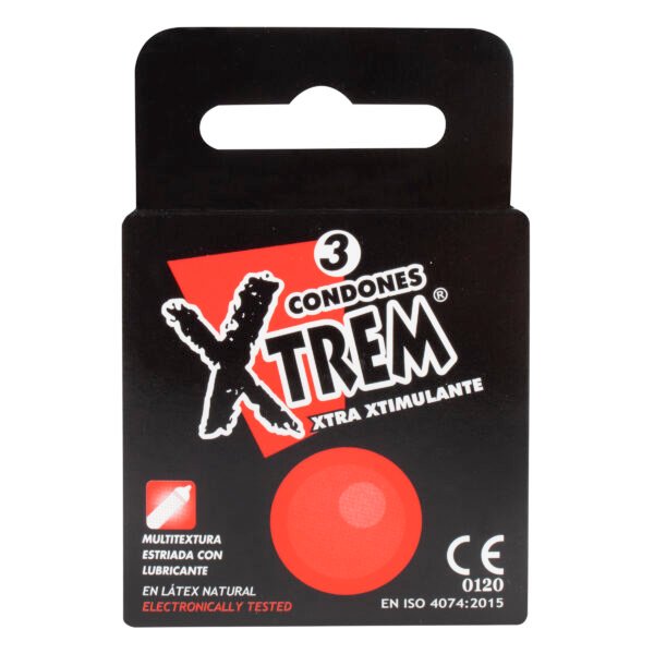 Preservat. Xtrem Xtra Xtimulante 3 Und