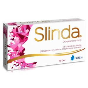 Slinda Drospirenona 4mg 28 Tabletas