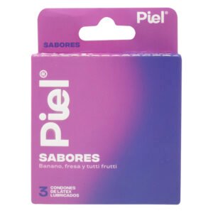 Preserva/Condon Piel Sabores 3 Und