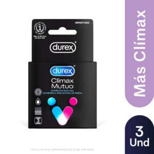 Preservat.Durex Clima Mutuo 3 Und