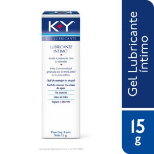 Lubricante Intimo K-Y Gel 15 Gr