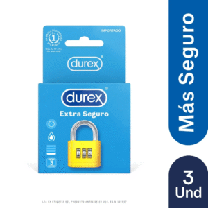 Preservat.Durex Extra Seguro 3 Und