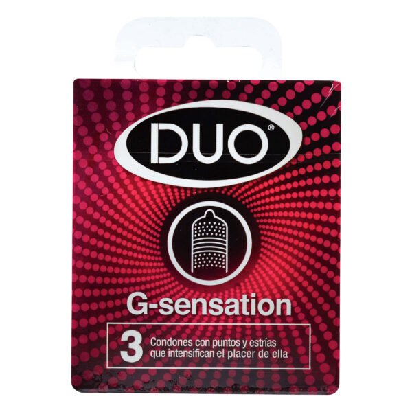 Preservat.Duo G Sensation 3 Uds