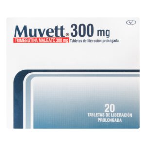 Muvett 300 Mg 20 Tabletas