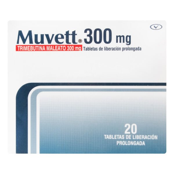 Muvett 300 Mg 20 Tabletas