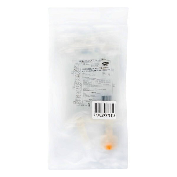 Suero Fisiologico Quibi Bolsa 100 Ml